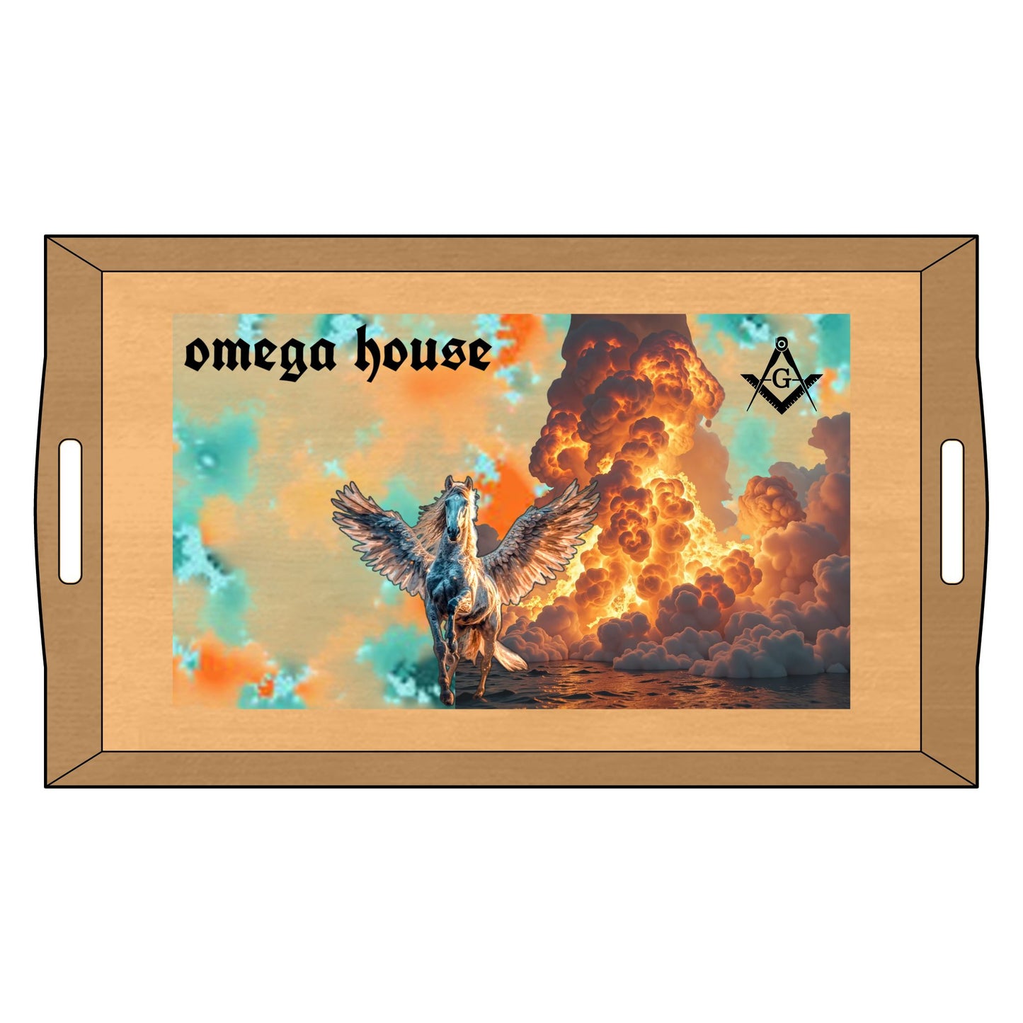 Engraved Bamboo Tray