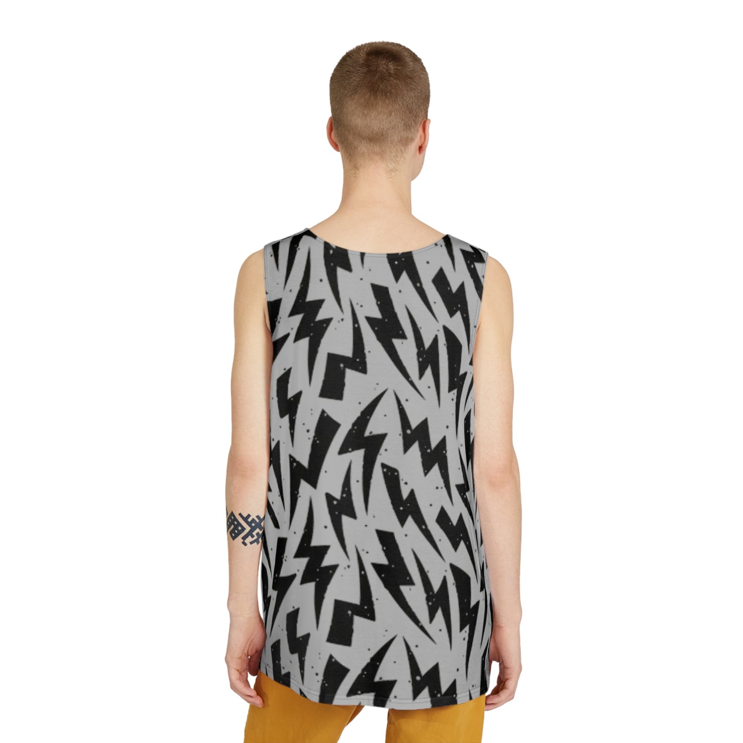 Tank Top with Lighting Stripes Logo - Men's Tank