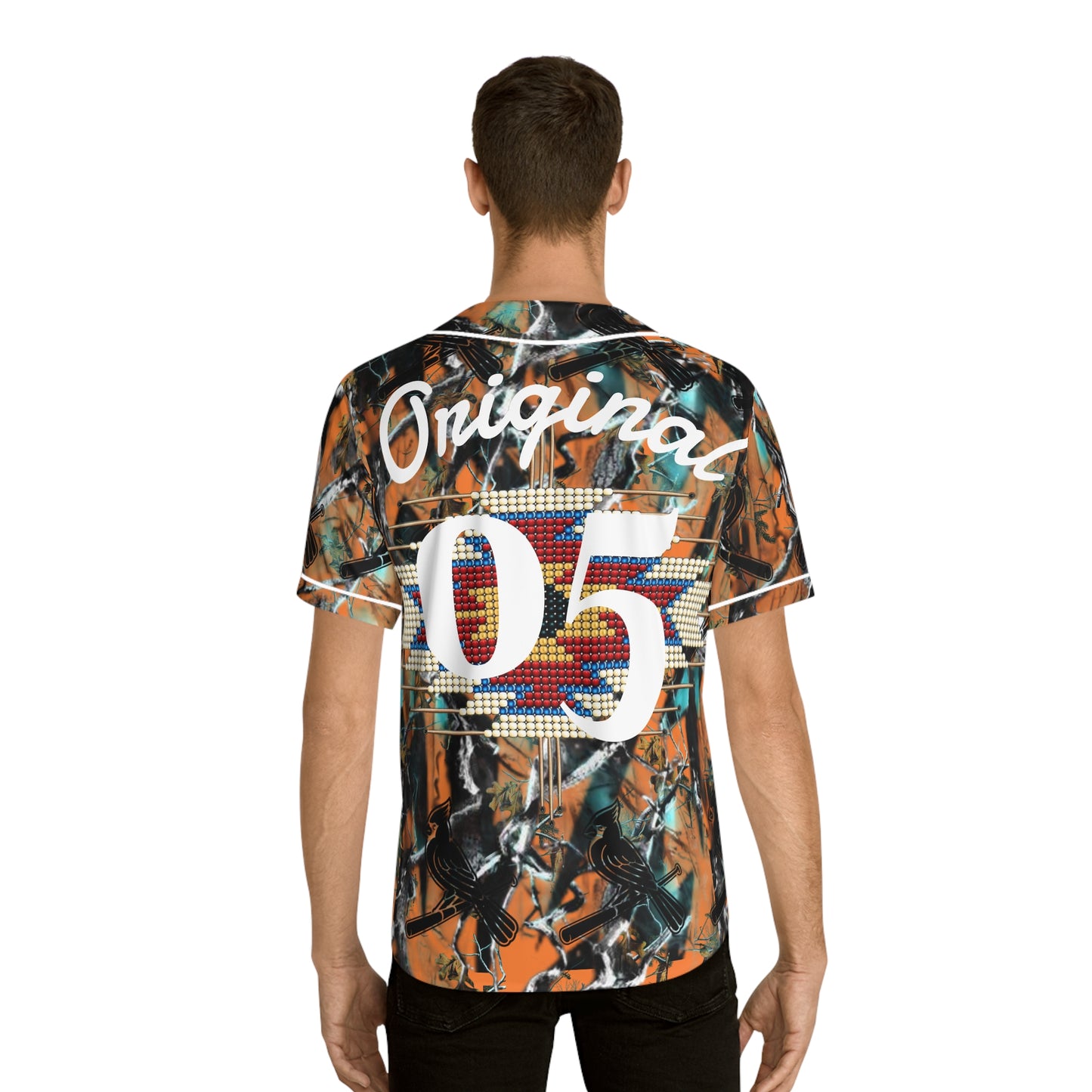 Stylish Men's Baseball Jersey, Wildlife Baseball Shirt, Unique AOP Sportswear, Outdoor Adventure Apparel, Perfect Gift for Gamers
