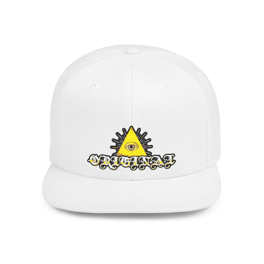 Snapback Hat, Original Logo Embroidery