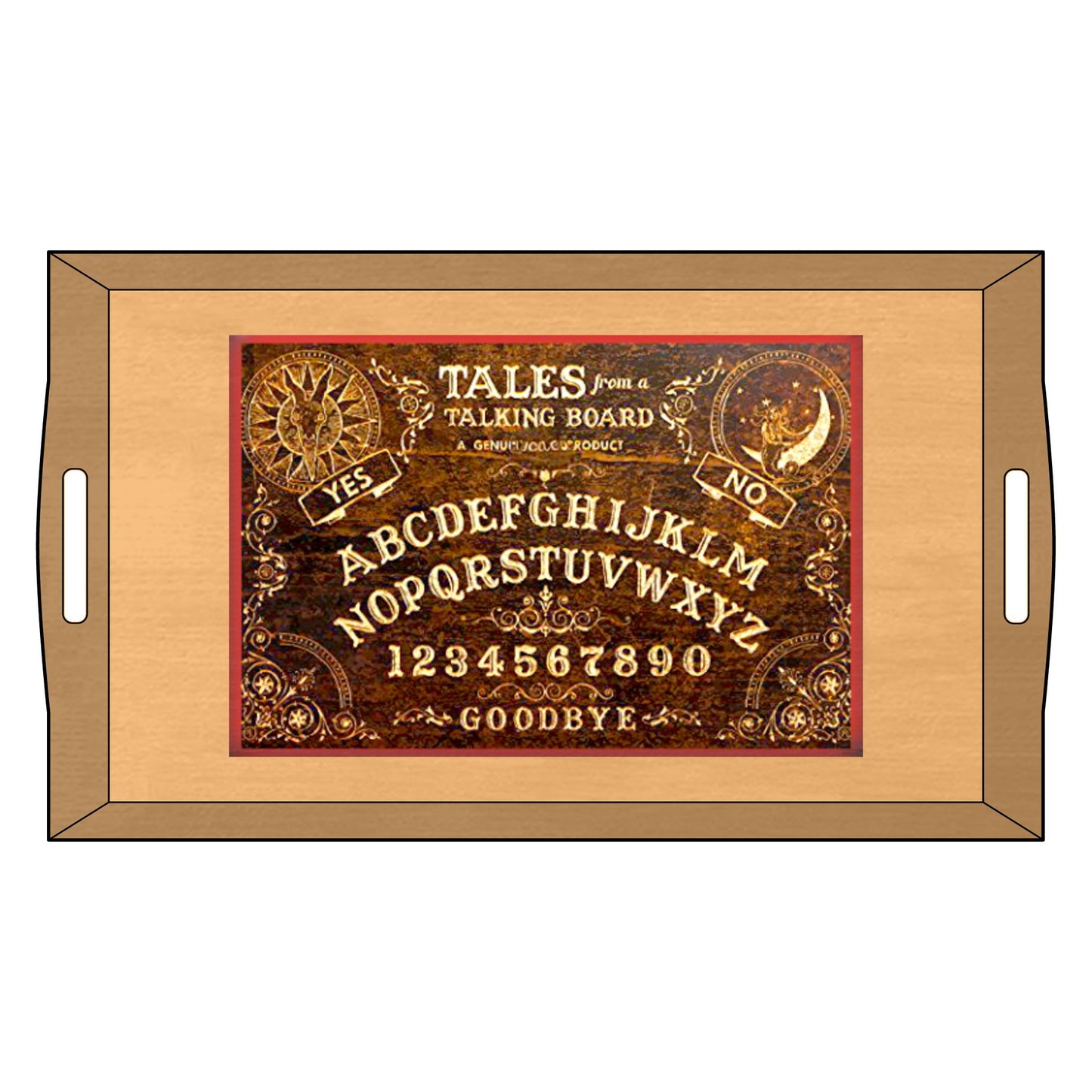 Bamboo Serving Tray (Engraving)