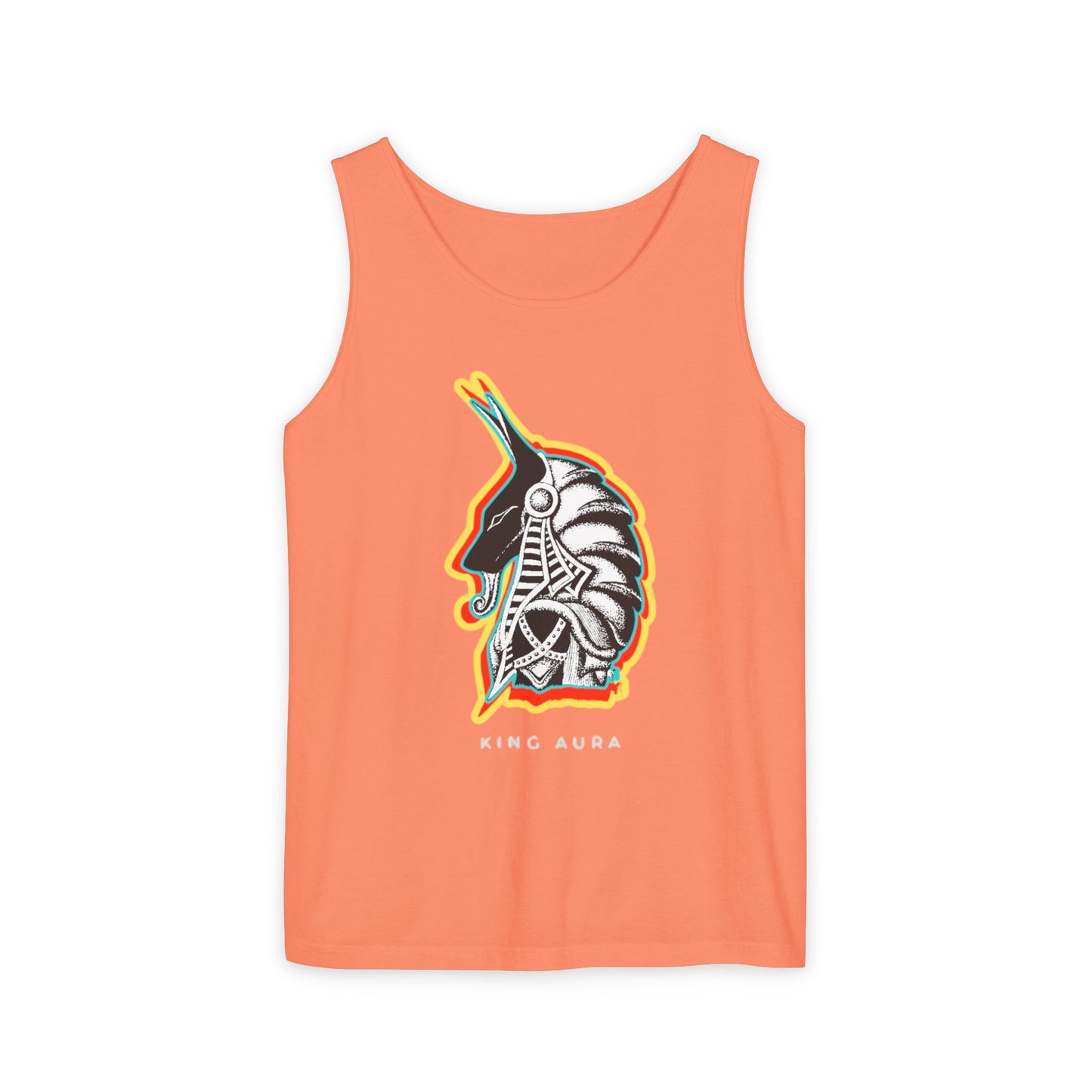 Unisex Garment-Dyed Tank Top with Vibrant Native American Inspired Design | Bohemian Summer Wear, Casual T-Shirt Alternative, Festival [...]