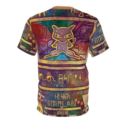 Mystical Vibes Unisex Cut & Sew Tee - Colorful Graphic Tee with Unique Design
