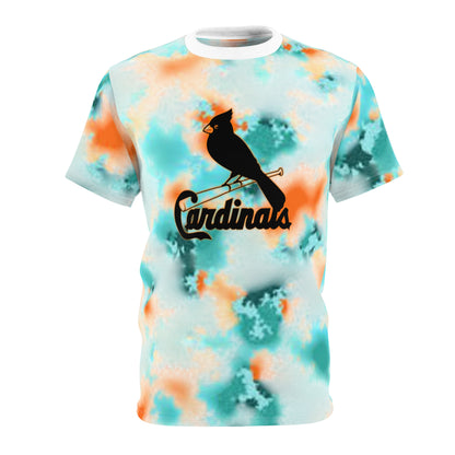 Cardinals Unisex Cut & Sew Tee | Vibrant Sportswear, Unique Gift, Casual Wear, Summer Style, Trendy Fashion