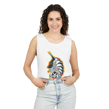 Unisex Garment-Dyed Tank Top with Vibrant Native American Inspired Design | Bohemian Summer Wear, Casual T-Shirt Alternative, Festival [...]