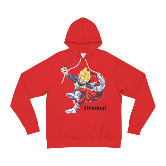 Original-taste Vegeta Anime Graphic Hoodie - Original Design for Fans
