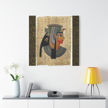 Egyptian Queen Matte Canvas Wall Art - Stretched 1.25"