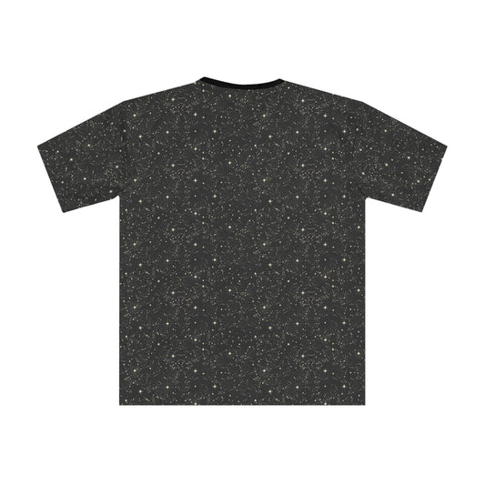 Cosmic Vibes Men's Loose T-Shirt with Eye Design