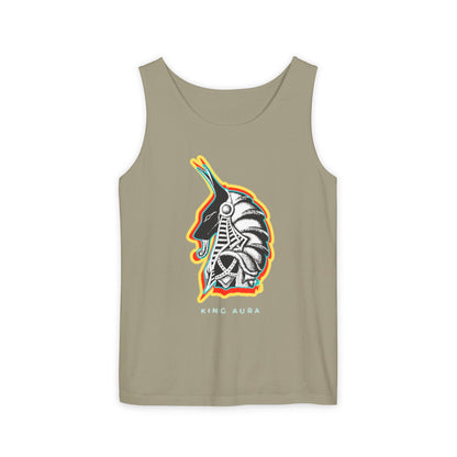 Unisex Garment-Dyed Tank Top with Vibrant Native American Inspired Design | Bohemian Summer Wear, Casual T-Shirt Alternative, Festival [...]