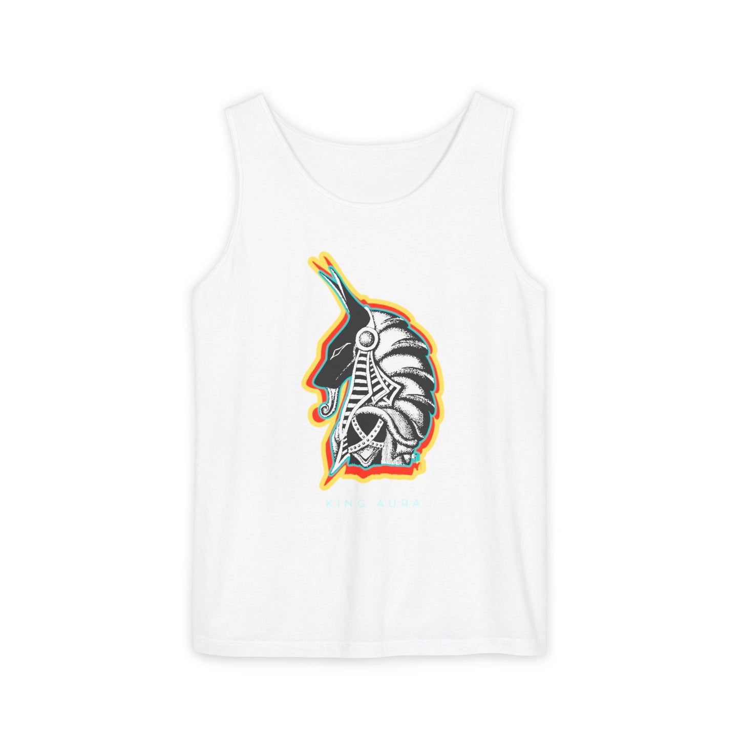 Unisex Garment-Dyed Tank Top with Vibrant Native American Inspired Design | Bohemian Summer Wear, Casual T-Shirt Alternative, Festival [...]