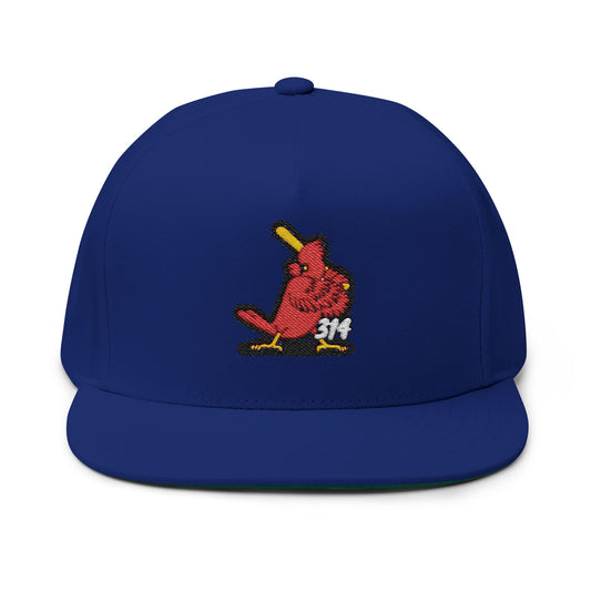 Flat Bill Cap (Embroidery)