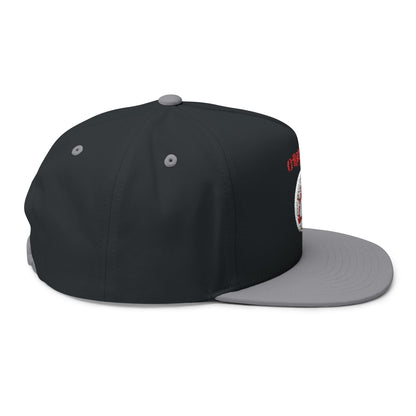 Embroidered Flat Bill Cap - Original 05, Stylish Baseball Hat, Trendy Fashion Accessory, Gift for Him, Streetwear Essential