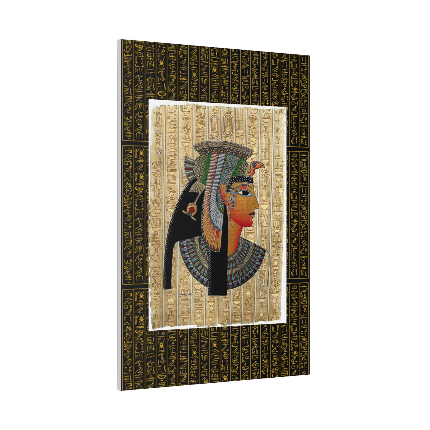 Egyptian Queen Matte Canvas Wall Art - Stretched 1.25"