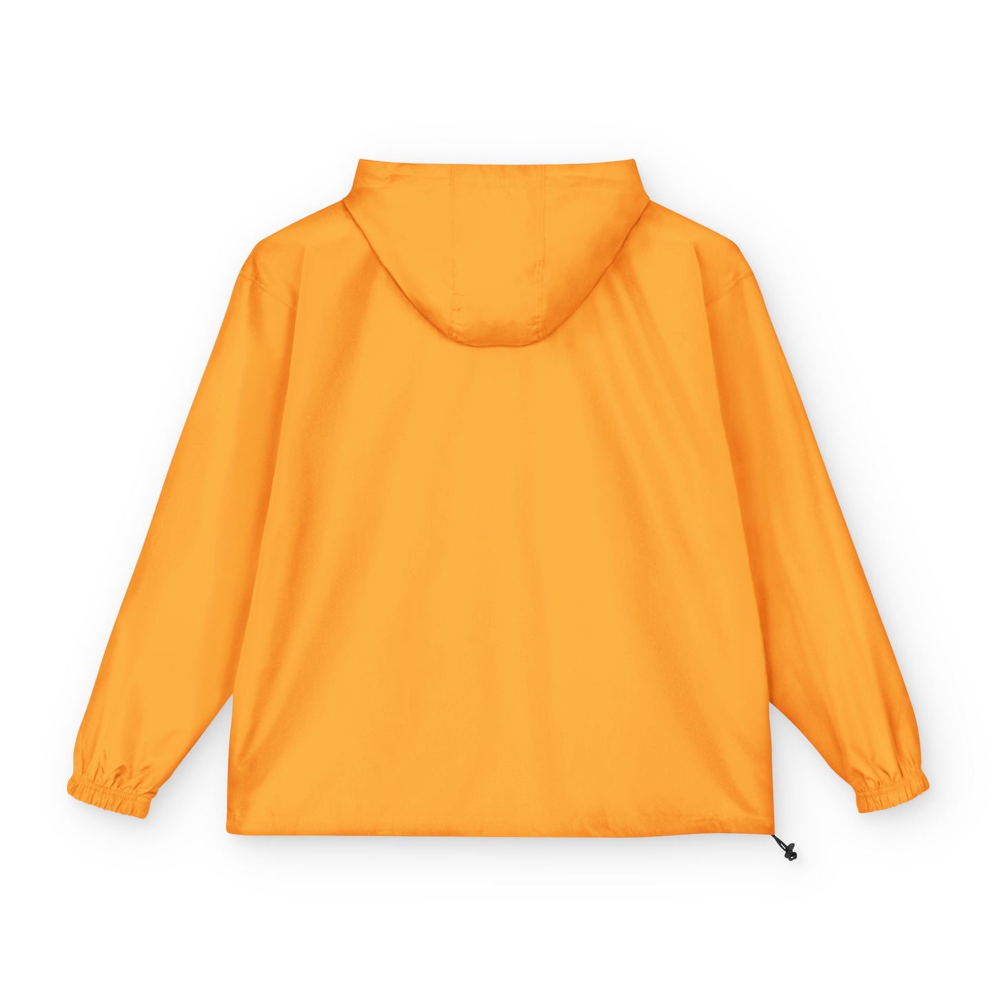 Packable Anorak Jacket - Bright Orange with Original Design