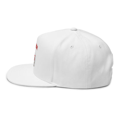 Embroidered Flat Bill Cap - Original 05, Stylish Baseball Hat, Trendy Fashion Accessory, Gift for Him, Streetwear Essential