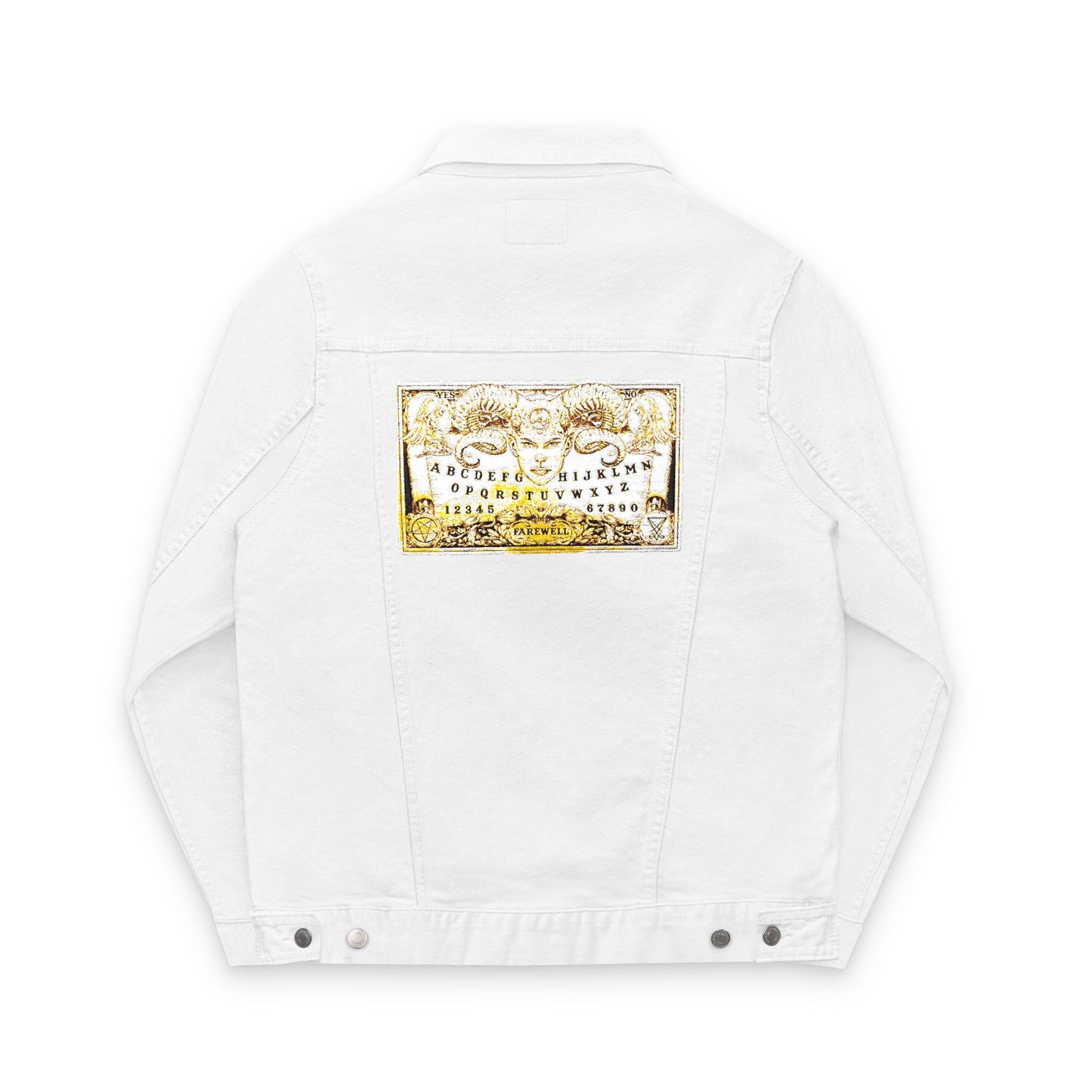 Stylish Embroidered Unisex Denim Jacket, Casual Wear, Summer Layering, Unique Gift, Festival Style