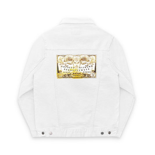 Stylish Embroidered Unisex Denim Jacket, Casual Wear, Summer Layering, Unique Gift, Festival Style