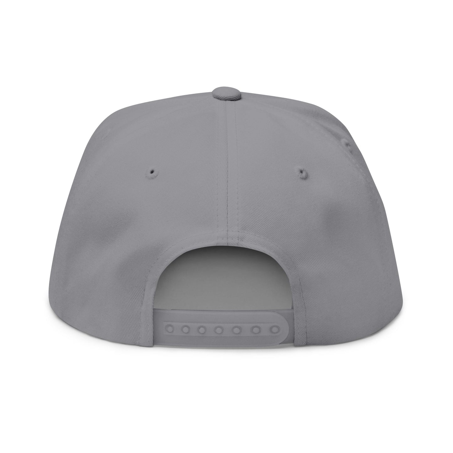 Embroidered Flat Bill Cap - Original 05, Stylish Baseball Hat, Trendy Fashion Accessory, Gift for Him, Streetwear Essential
