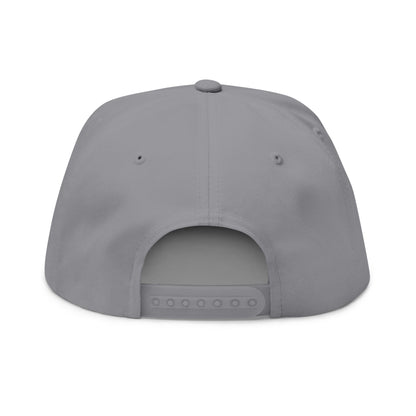 Embroidered Flat Bill Cap - Original 05, Stylish Baseball Hat, Trendy Fashion Accessory, Gift for Him, Streetwear Essential