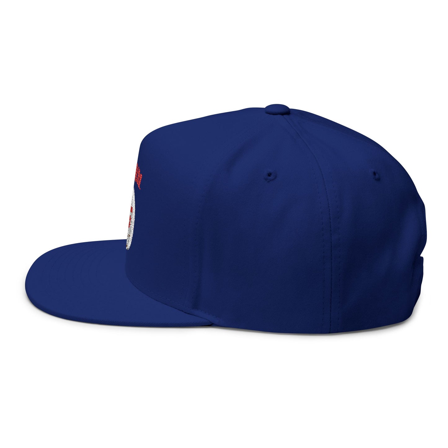 Embroidered Flat Bill Cap - Original 05, Stylish Baseball Hat, Trendy Fashion Accessory, Gift for Him, Streetwear Essential