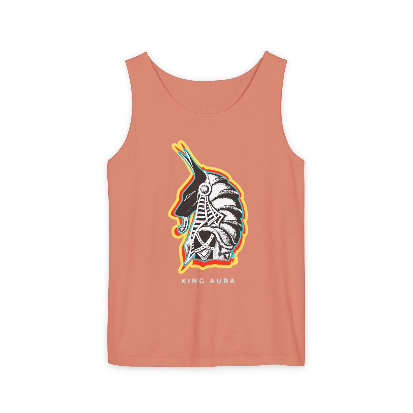 Unisex Garment-Dyed Tank Top with Vibrant Native American Inspired Design | Bohemian Summer Wear, Casual T-Shirt Alternative, Festival [...]