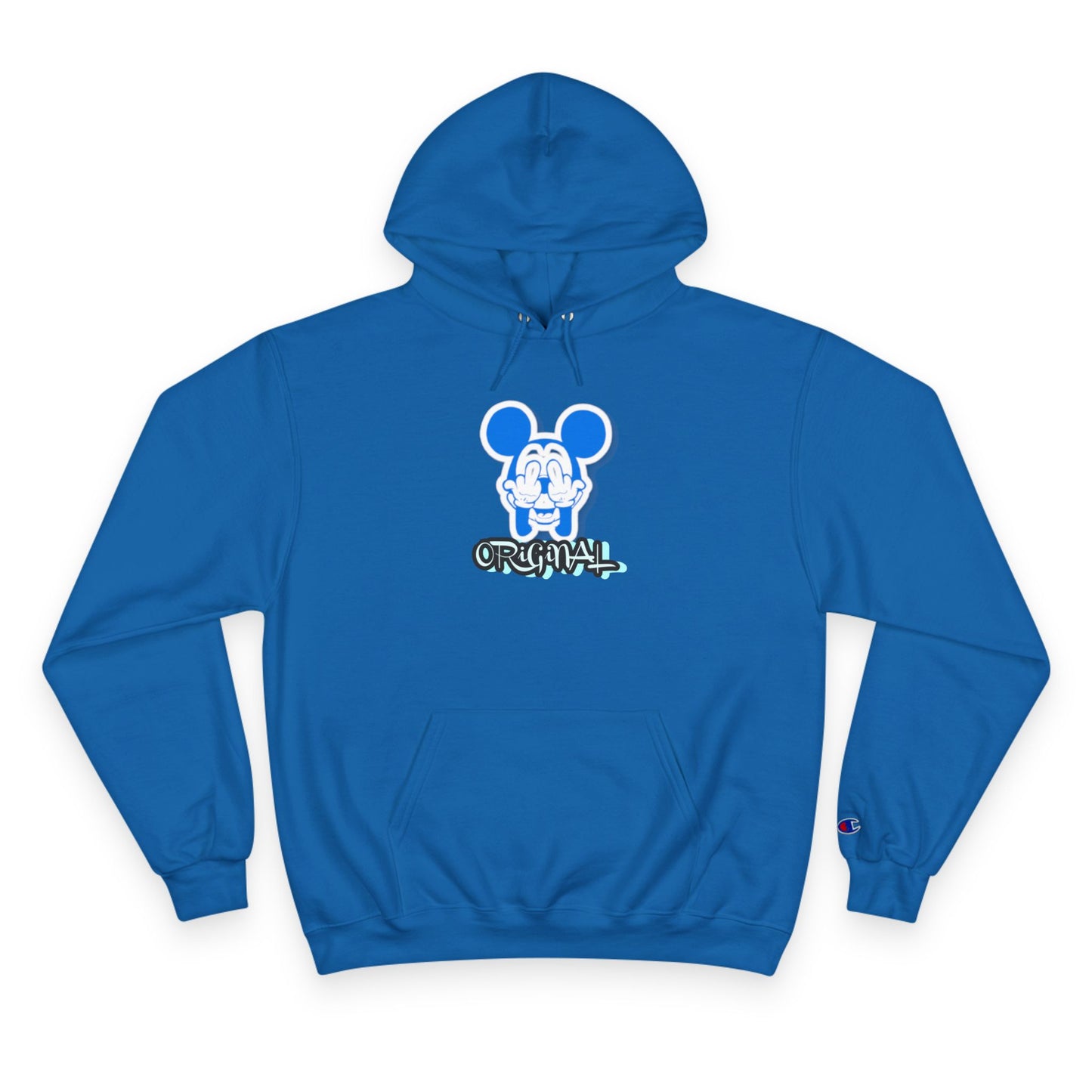 Champion Hoodie Bad Mickey Mouse Flipping the Bird Outfit Collection