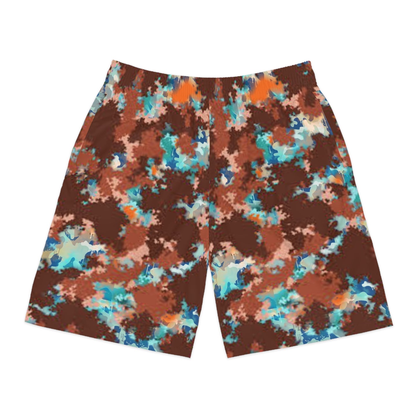 Colorful Men's Jogger Shorts - Casual Summer Style, BeachWear, Loungewear, Sporty Shorts, Vacation Outfit