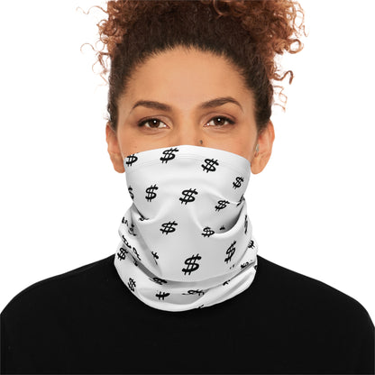 Original taste "dollar sign" Winter Neck Gaiter With Drawstring