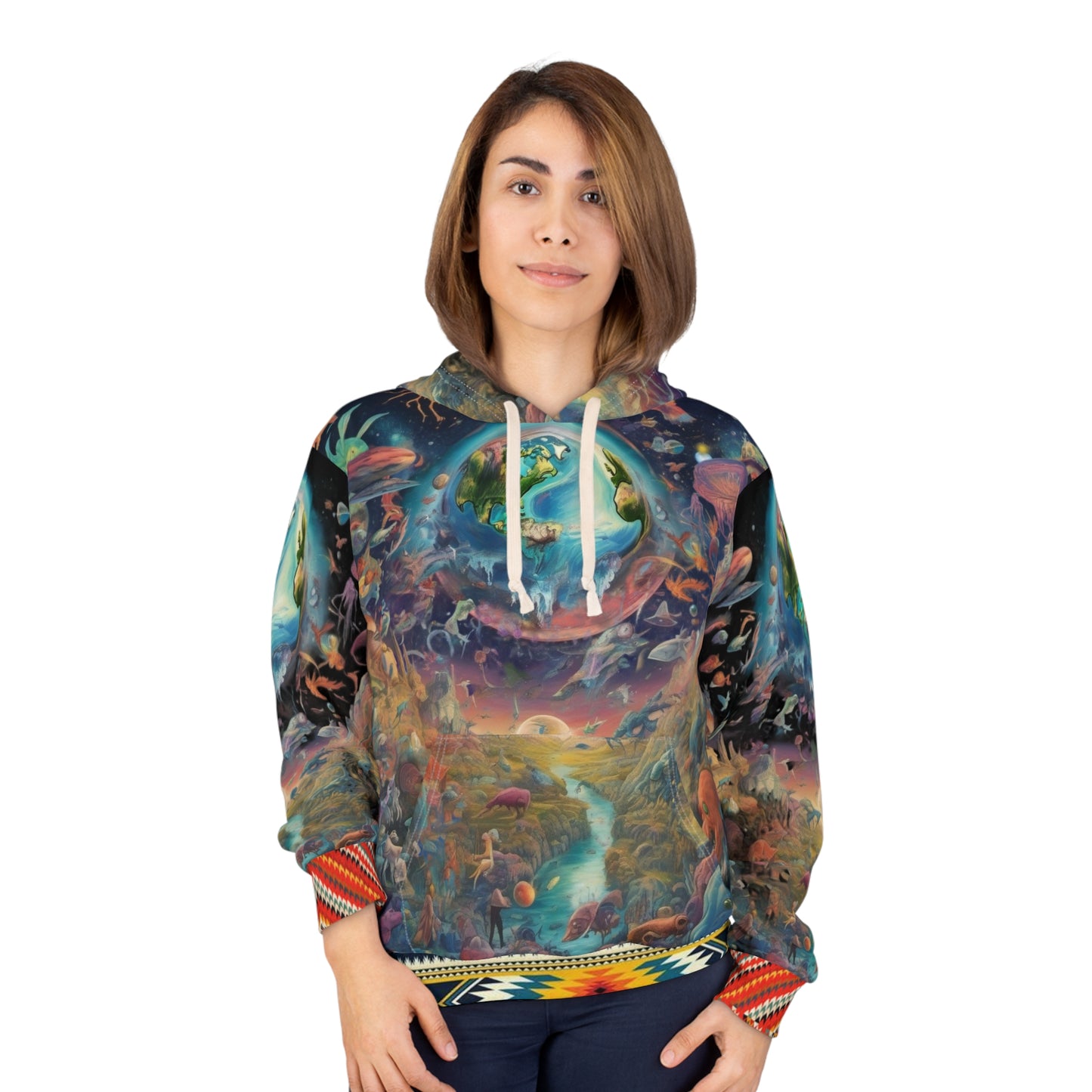 useless Unisex Pullover Hoodie (AOP)