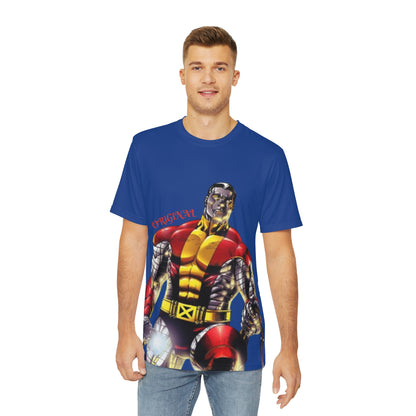 Men's Graphic Tee, Retro Comic Style T-Shirt, Superhero Apparel, Unique Gift for Him, Fun Casual Wear