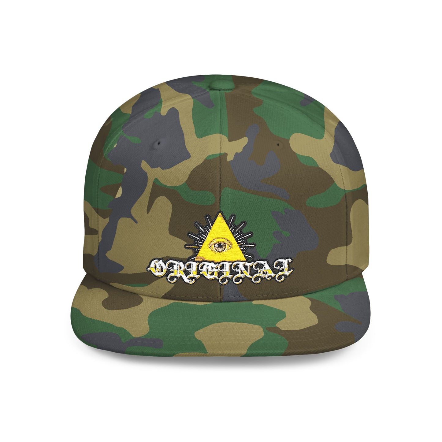 Snapback Hat, Original Logo Embroidery