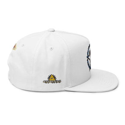 Flat Bill Cap - Hickey Mouse at Omega Fun House Embroidered Hat