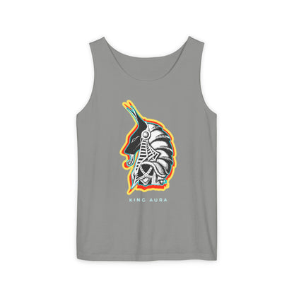 Unisex Garment-Dyed Tank Top with Vibrant Native American Inspired Design | Bohemian Summer Wear, Casual T-Shirt Alternative, Festival [...]