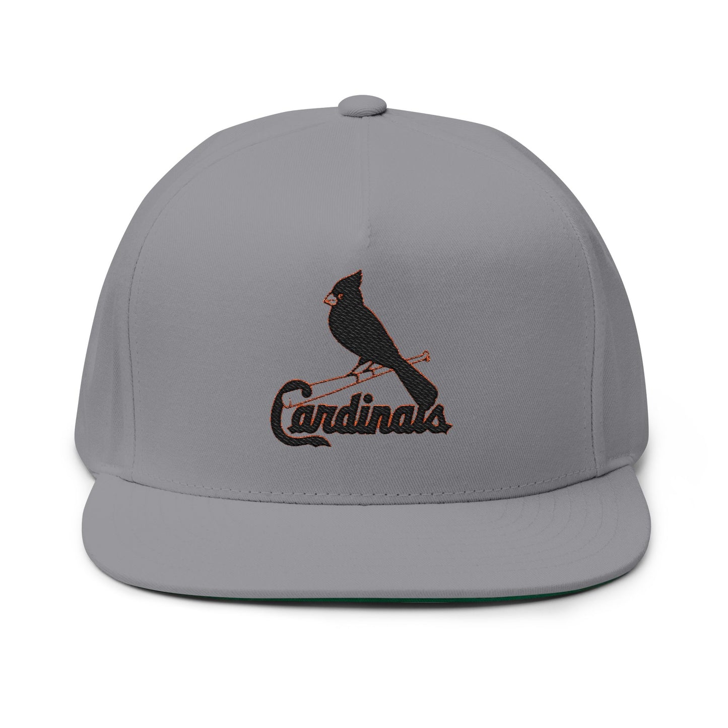 Stylish Cardinal Flat Bill Cap, Comfortable Cap for Cardinals Fans, Perfect for Casual Wear, Sports Events, Gifts