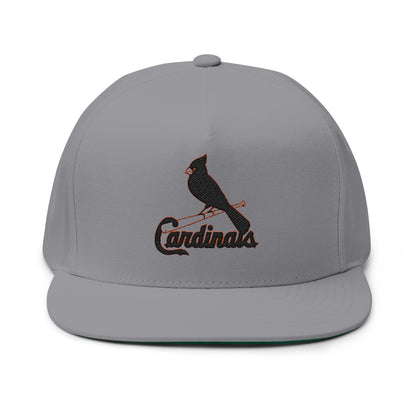 Stylish Cardinal Flat Bill Cap, Comfortable Cap for Cardinals Fans, Perfect for Casual Wear, Sports Events, Gifts
