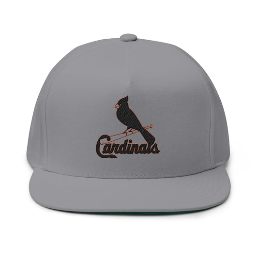 Stylish Cardinal Flat Bill Cap, Comfortable Cap for Cardinals Fans, Perfect for Casual Wear, Sports Events, Gifts