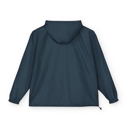 Packable Anorak Jacket - Bright Orange with Original Design