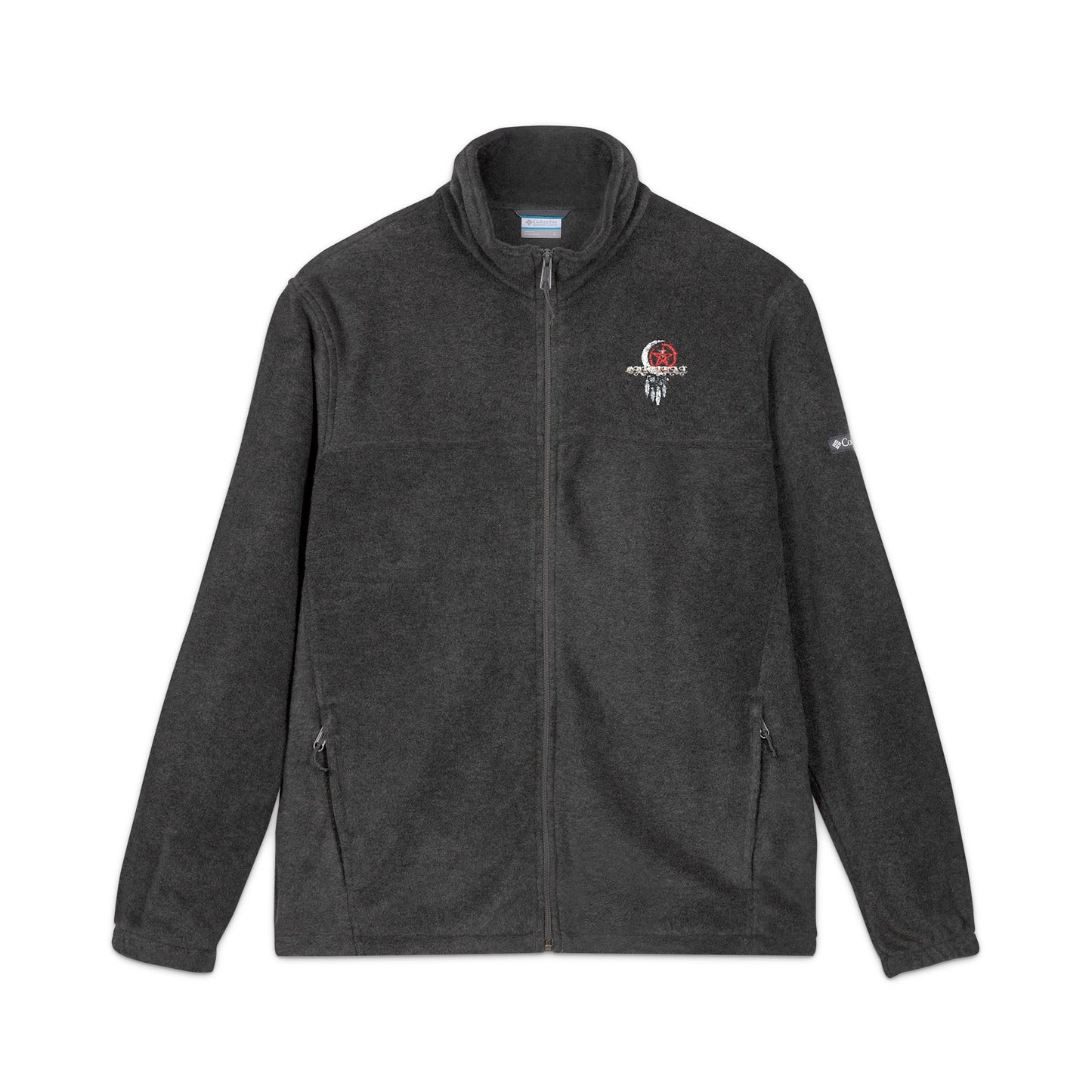 Embroidered Columbia Fleece Jacket