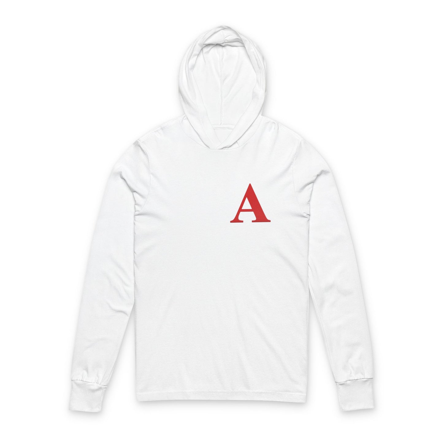 Hoodie - Bold Ace Letter A Diamonds Design