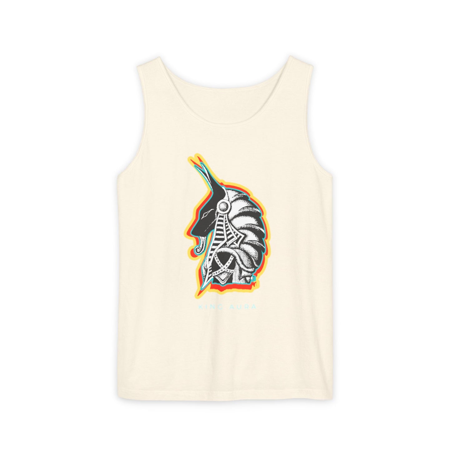 Unisex Garment-Dyed Tank Top with Vibrant Native American Inspired Design | Bohemian Summer Wear, Casual T-Shirt Alternative, Festival [...]